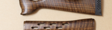 Ложа для Тигр/СВД. Модель IS-308 Р. Люкс. Тигровый  орех.