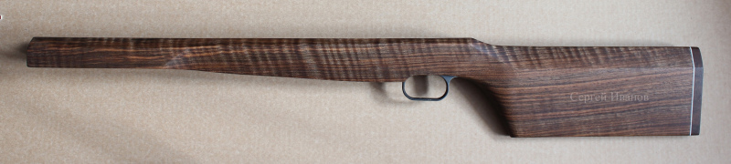 Ложа БР для винтовки Anschutz 1903. Заказана для Бенчреста в легком классе. Орех. Масло.